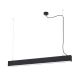 Lustra liniara aplicata/ suspendata LED CCT PALKKI 113cm, negru