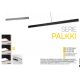 Pendule, Lustre suspendate - Lustra liniara aplicata/ suspendata LED CCT PALKKI 113cm, alb