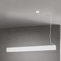 Lustra liniara aplicata/ suspendata LED CCT PALKKI 113cm, alb