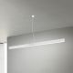 Pendule, Lustre suspendate - Lustra liniara aplicata/ suspendata LED CCT PALKKI 113cm, alb