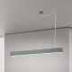 Lustra liniara aplicata/ suspendata LED CCT PALKKI 113cm, argintiu