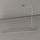 Pendule, Lustre suspendate - Lustra liniara aplicata/ suspendata LED CCT PALKKI 113cm, argintiu