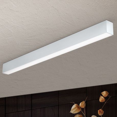 Pendule, Lustre suspendate - Lustra liniara aplicata/ suspendata LED 3000K BROOKLYN 114cm