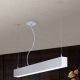 Pendule, Lustre suspendate - Lustra liniara aplicata/ suspendata LED 3000K BROOKLYN 86cm
