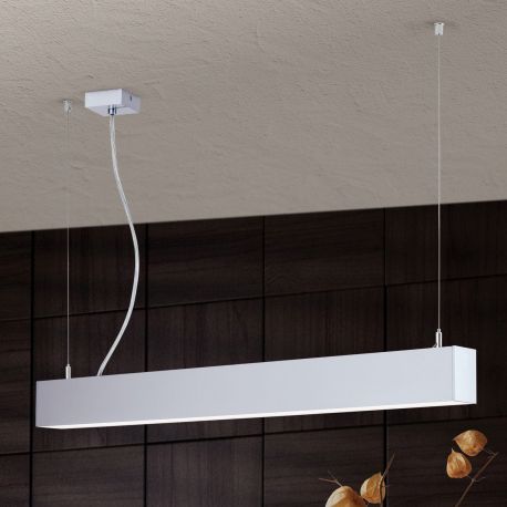 Pendule, Lustre suspendate - Lustra liniara aplicata/ suspendata LED 4000K BROOKLYN 86cm