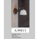 Aplice, corpuri de iluminat pentru pereti - Aplica de perete design italian 9941