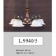 Candelabre, Lustre - Lustra rustica suspendata cu 5 brate design italian 9940