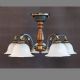 Candelabre, Lustre - Lustra rustica aplicata cu 5 brate design italian 9940