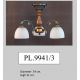 Candelabre, Lustre - Lustra rustica aplicata cu 3 brate design italian 9941