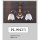 Candelabre, Lustre - Lustra rustica aplicata cu 3 brate design italian 9942