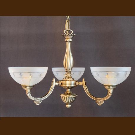 Candelabre, Lustre - Lustra clasica suspendata cu 3 brate design italian 9971