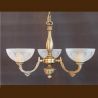 Lustra clasica suspendata cu 3 brate design italian 9971