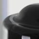 Aplice, corpuri de iluminat pentru pereti - Aplica de perete design minimalist din ceramica neagra OSTIA