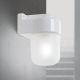 Aplice, corpuri de iluminat pentru pereti - Aplica de perete design minimalist din ceramica alba OSTIA