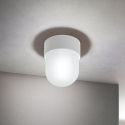 Mini Plafoniera din ceramica alba OSTIA