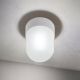 Plafoniere cu spoturi, Spoturi aplicate - Mini Plafoniera din ceramica alba OSTIA
