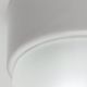 Plafoniere cu spoturi, Spoturi aplicate - Mini Plafoniera din ceramica alba OSTIA