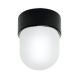 Mini Plafoniera din ceramica neagra OSTIA