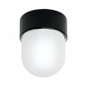 Mini Plafoniera din ceramica neagra OSTIA