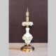 Veioza design italian din alama si portelan colorat 9951