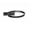 Plafoniera LED moderna Arte Top 15W+15W CCT Switch Bk