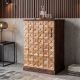 Comode - Dulap de bar, suport vinuri din lemn de pin BODEGA 90cm