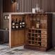 Comode - Dulap de bar, suport vinuri din lemn de pin BODEGA 90cm