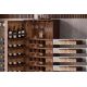 Comode - Dulap de bar, suport vinuri din lemn de pin BODEGA 90cm