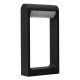 Stalpi - Stalp exterior LED modern IP65 FRAME 30 3000K BK