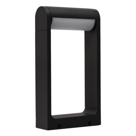 Stalpi - Stalp exterior LED modern IP65 FRAME 30 3000K BK