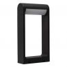 Stalp exterior LED modern IP65 FRAME 30 3000K BK