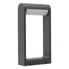 Stalp exterior LED modern IP65 FRAME 30 3000K gri inchis