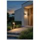 Stalpi - Stalp exterior LED modern IP65 FRAME 30 3000K gri inchis
