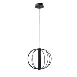 Pendule, Lustre suspendate - Lustra/Pendul LED modern Zoe 3-Step DIMM Bk