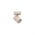 Spot aplicat directionabil de tavan/plafon EXO 1 bej