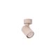 Spot aplicat directionabil de tavan/plafon EXO 1 R bej