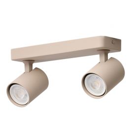 Plafoniere cu spoturi, Spoturi aplicate - Plafoniera cu Spoturi aplicat directionabil de tavan/plafon EXO 2 bej