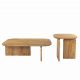 Masute Living - Set 2 masute din lemn de mango GATSBY 100cm/45cm