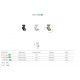 Plafoniere cu spoturi, Spoturi aplicate - Spot aplicat directionabil de tavan/plafon EXO 1 LINE alb