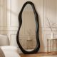 Oglinzi - Oglinda de perete cu rama neagra ORGANIC 180cm