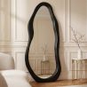 Oglinda de perete cu rama neagra ORGANIC 180cm