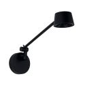 Aplica de perete cu brat articulat MOLLY S negru