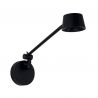 Aplica de perete cu brat articulat MOLLY S negru