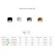 Iluminat pentru baie - Spot LED aplicat tavan baie MARTON LED IP44 3000K crom