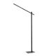 Lampadare - Lampa LED de podea stil minimalist ONTARIO BK DIMM SWITCH