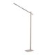 Lampadare - Lampa LED de podea stil minimalist ONTARIO bej DIMM SWITCH