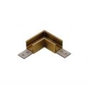 Accesoriu, conector colt auriu CORNER A pentru sina magnetica SIGMA