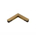 Accesoriu, ELECTRIC CORNER CONNECTOR A auriu pentru sina magnetica SIGMA