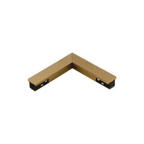 Accesorii iluminat - Accesoriu, ELECTRIC CORNER CONNECTOR A auriu pentru sina magnetica SIGMA