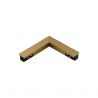Accesoriu, ELECTRIC CORNER CONNECTOR A auriu pentru sina magnetica SIGMA